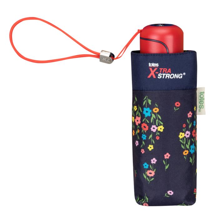 totes® X-TRA Strong Mini Flower Stems Print Umbrella (5 Section) Extra Image 2